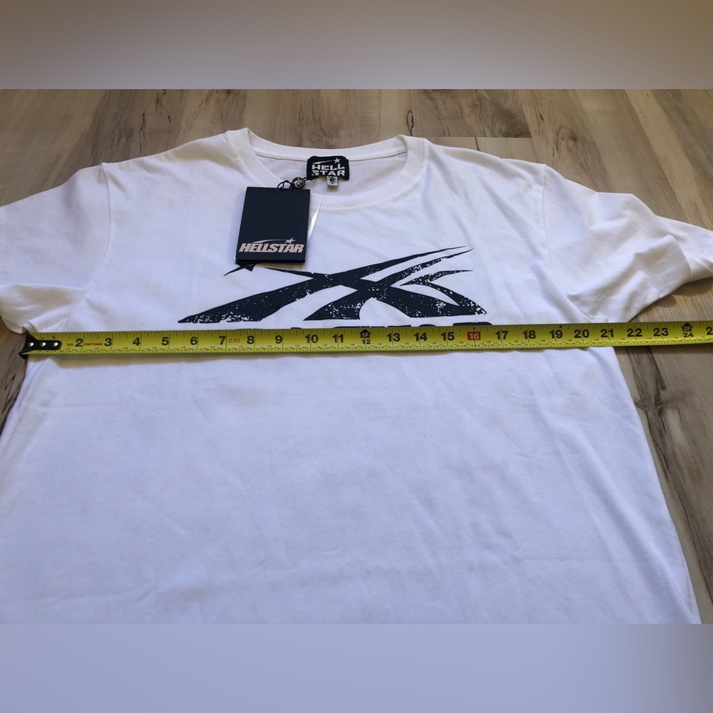Hellstar Capsule 10 Path to Paradise White Black Graphic T-Shirt Men's Small NWT - Picture 9 of 16